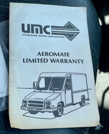 1992 Utilimaster Aeromate