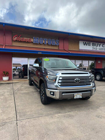 2018 Toyota Tundra for sale at Ohana Motors in Lihue HI