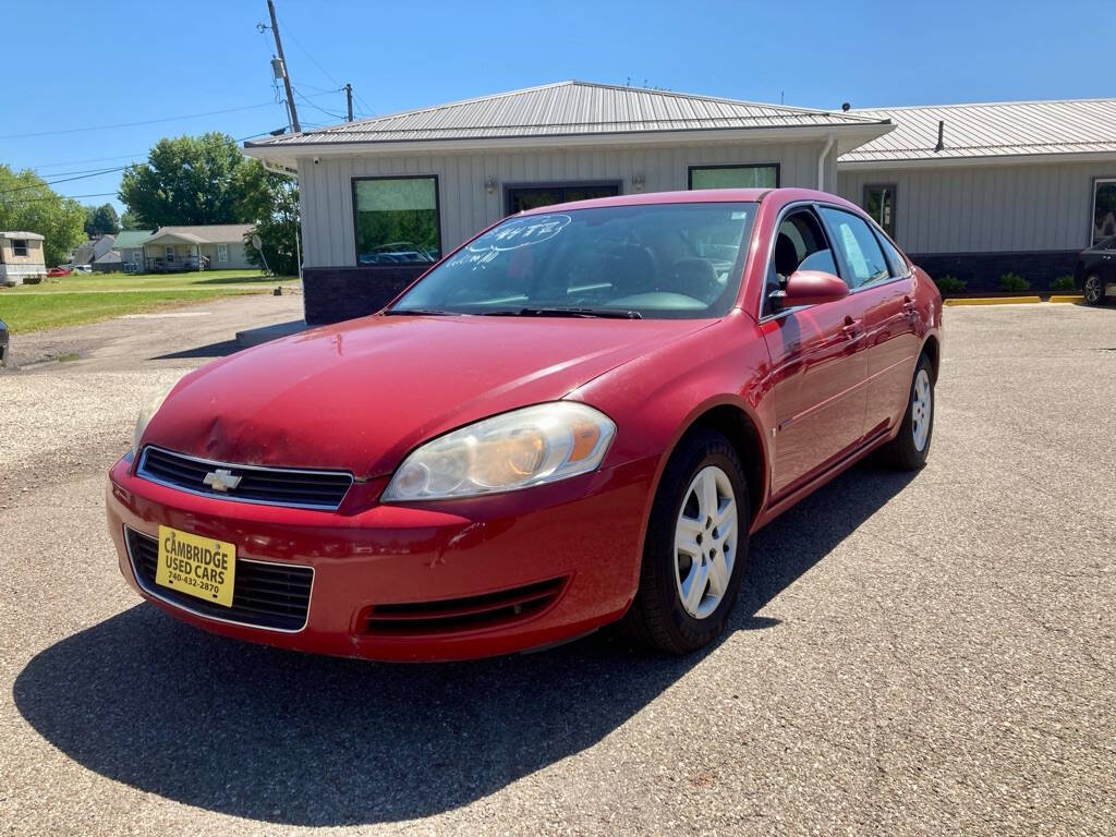 2008 Chevrolet Impala for sale at Cambridge Used Cars in Cambridge, OH