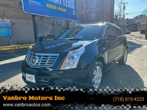2013 Cadillac SRX for sale at Vanbro Motors Inc in Staten Island NY