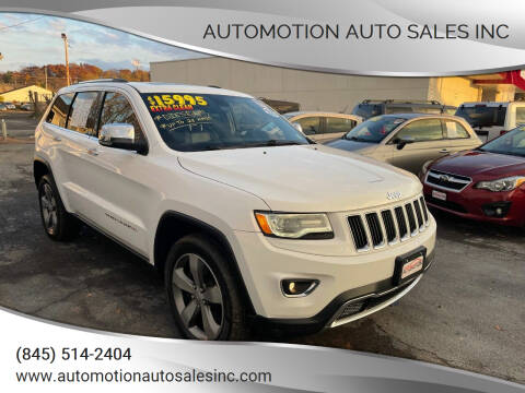 2015 Jeep Grand Cherokee for sale at Automotion Auto Sales Inc in Kingston NY