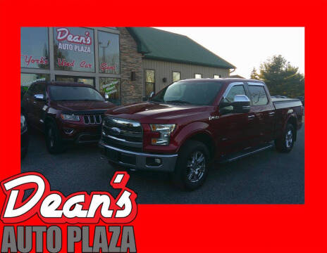 2015 Ford F-150 for sale at Dean's Auto Plaza in York PA