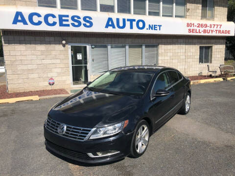 2013 Volkswagen CC for sale at Access Auto in Salt Lake City UT