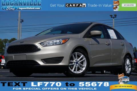 2018 Ford Focus for sale at Loganville Quick Lane and Tire Center in Loganville GA
