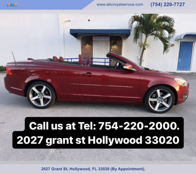 2011 Volvo C70 for sale at ABC ONLINE CAR WHOLESALE in Hollywood FL