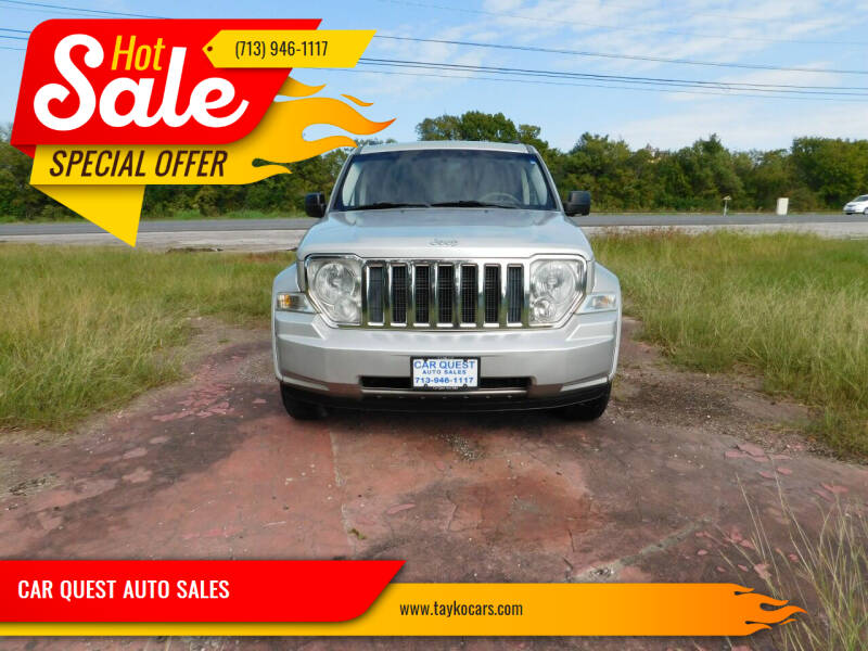 2008 Jeep Liberty for sale at CAR QUEST AUTO SALES in Houston TX