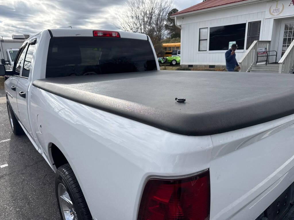 2012 Ram 1500 for sale at First Place Auto Sales LLC in Rock Hill, SC