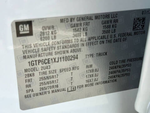 2018 GMC Canyon