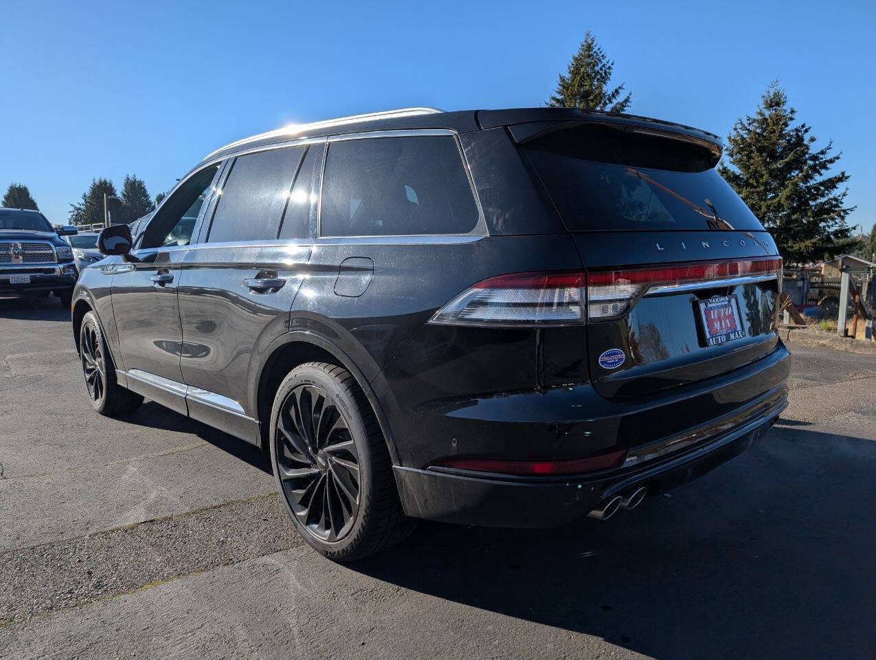 used 2022 Lincoln Aviator car, priced at $36,999