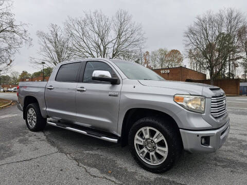 2014 Toyota Tundra for sale at United Luxury Motors in Stone Mountain GA