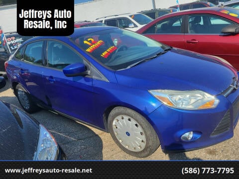 2012 Ford Focus for sale at Jeffreys Auto Resale, Inc in Clinton Township MI
