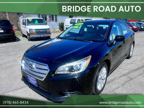 2015 Subaru Legacy for sale at Bridge Road Auto in Salisbury MA