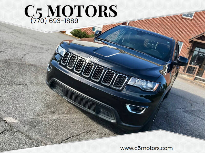2017 Jeep Grand Cherokee for sale at C5 Motors in Marietta GA