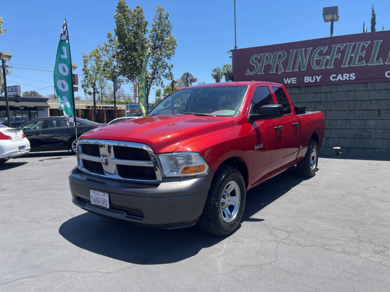 2010 Dodge Ram 1500 for sale at SPRINGFIELD BROTHERS LLC in Fullerton CA