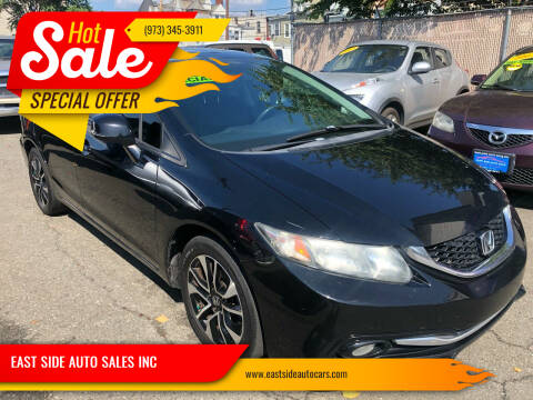 2013 Honda Civic for sale at EAST SIDE AUTO SALES INC in Paterson NJ