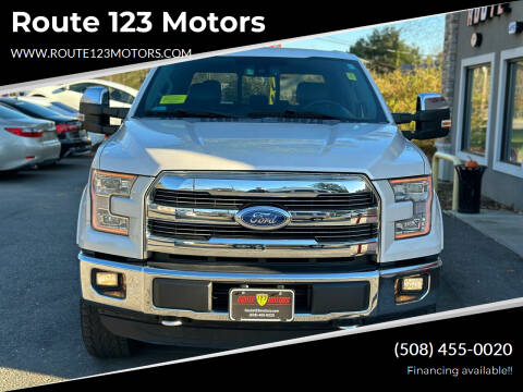 2015 Ford F-150 for sale at Route 123 Motors in Norton MA