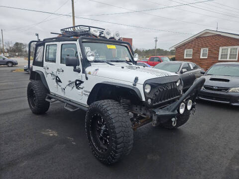 2014 Jeep Wrangler Unlimited for sale at One Stop Auto Group in Anderson SC