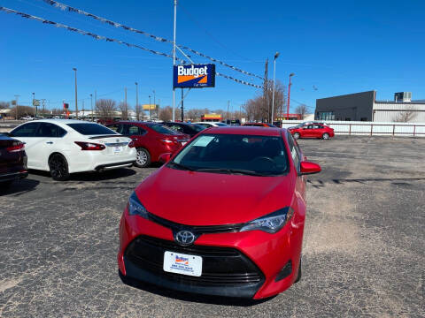 2018 Toyota Corolla for sale at BUDGET CAR SALES in Amarillo TX