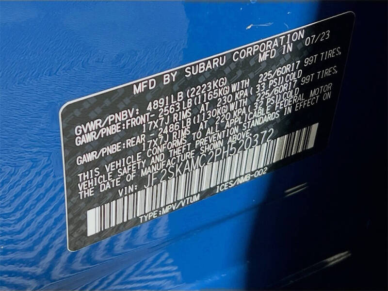 2023 Subaru Forester Wilderness