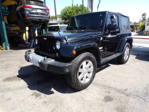 2015 Jeep Wrangler for sale at Santa Monica Suvs in Santa Monica CA