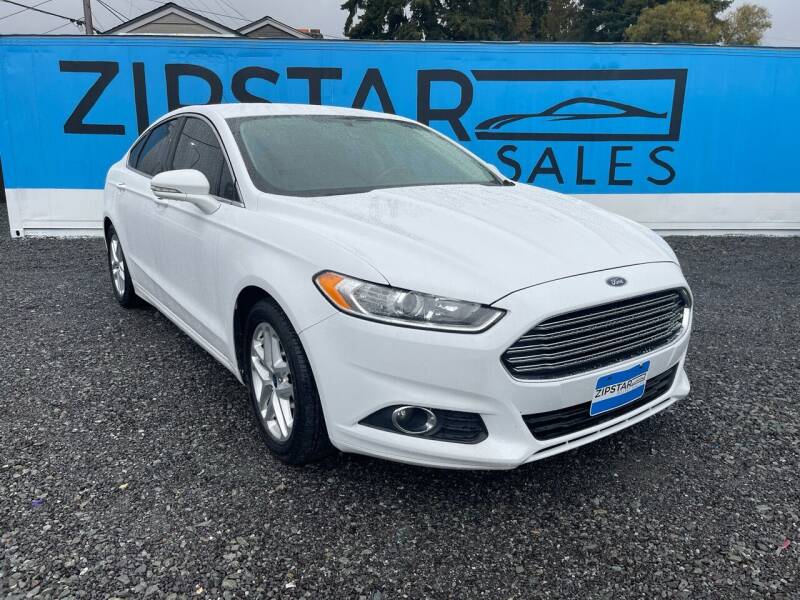 2016 Ford Fusion for sale at Zipstar Auto Sales in Lynnwood WA