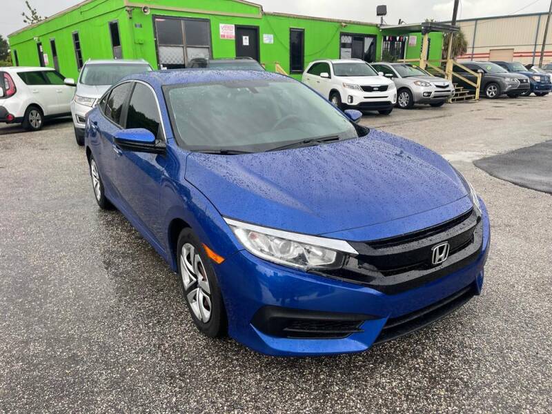 2018 Honda Civic for sale at Marvin Motors in Kissimmee FL