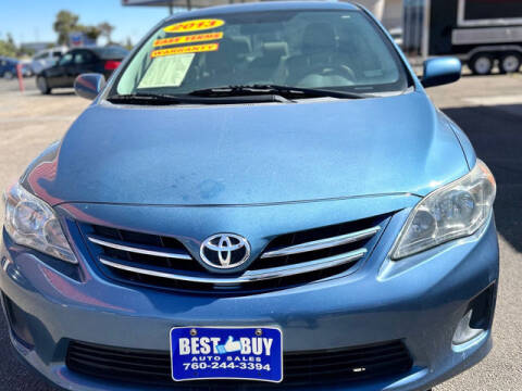 2013 Toyota Corolla for sale at Best Buy Auto Sales in Hesperia CA