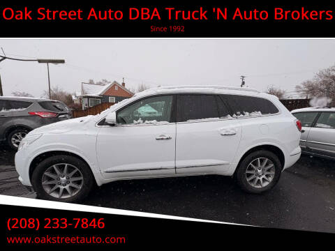 2016 Buick Enclave for sale at Oak Street Auto DBA Truck 'N Auto Brokers in Pocatello ID