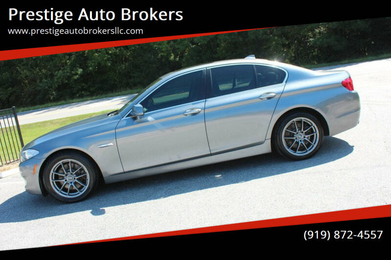 2013 BMW 5 Series for sale at Prestige Auto Brokers in Raleigh NC