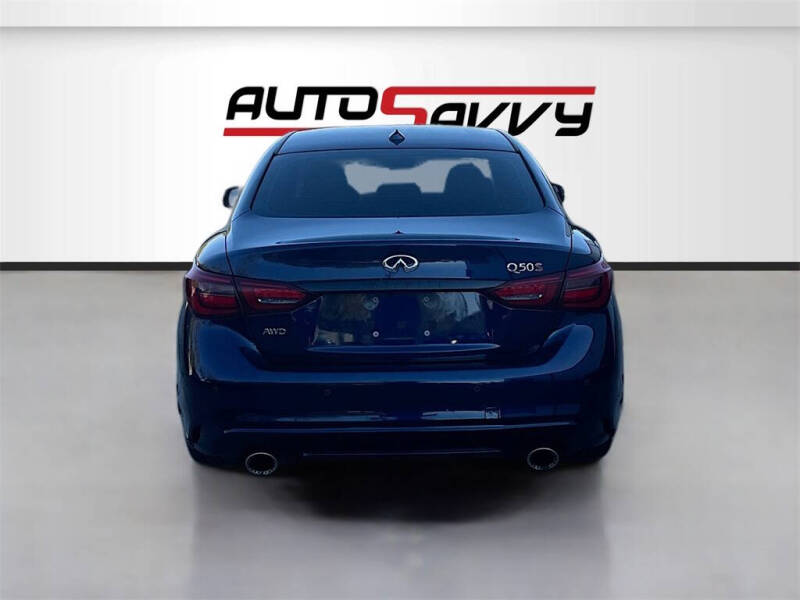 2022 Infiniti Q50 Red Sport 400