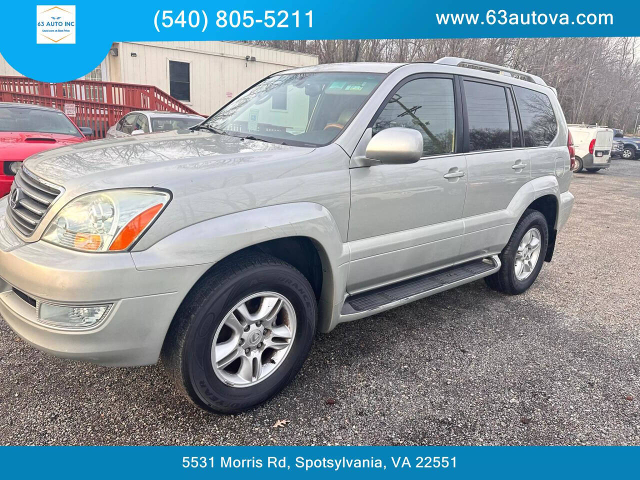 2003 Lexus GX 470 for sale at 63 Auto Inc in Spotsylvania, VA