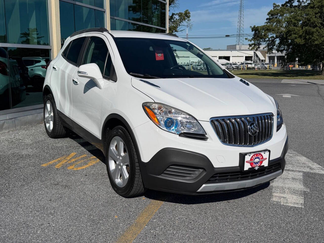White 2016 Buick Encore Base Base 4dr Crossover 2