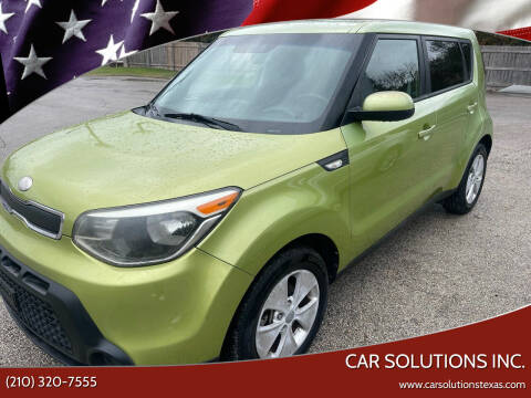 2014 Kia Soul for sale at Car Solutions Inc. in San Antonio TX