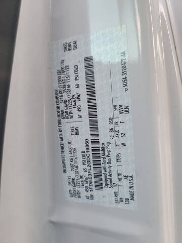 2016 Ford E-Series E-350 SD