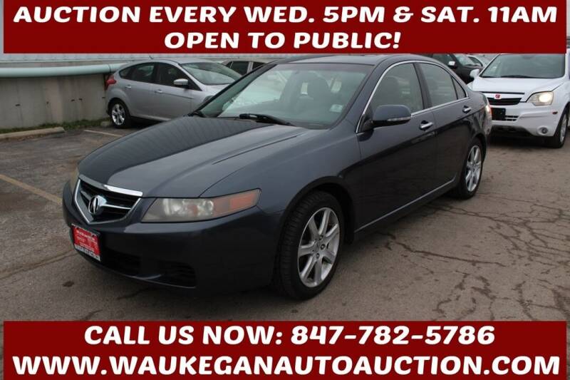 2005 Acura TSX for sale at Waukegan Auto Auction in Waukegan IL