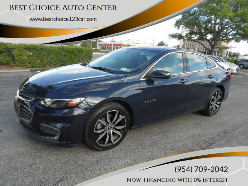 2017 Chevrolet Malibu for sale at Best Choice Auto Center in Hollywood FL
