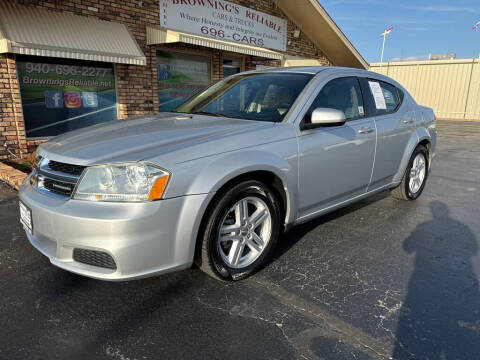 2011 Dodge Avenger for sale at Browning's Reliable Cars & Trucks in Wichita Falls TX