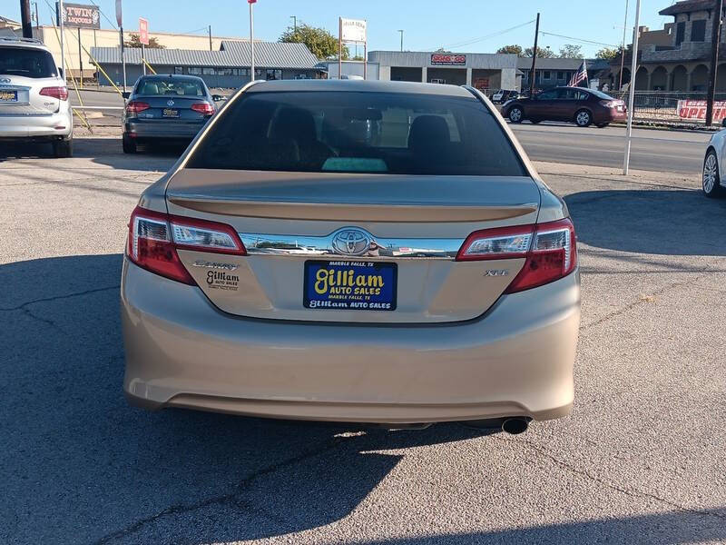 2012 Toyota Camry XLE