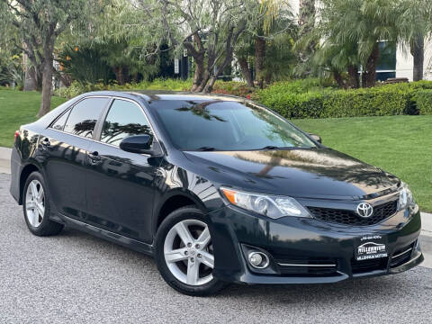 2012 Toyota Camry for sale at MILLENNIUM MOTORS in Van Nuys CA