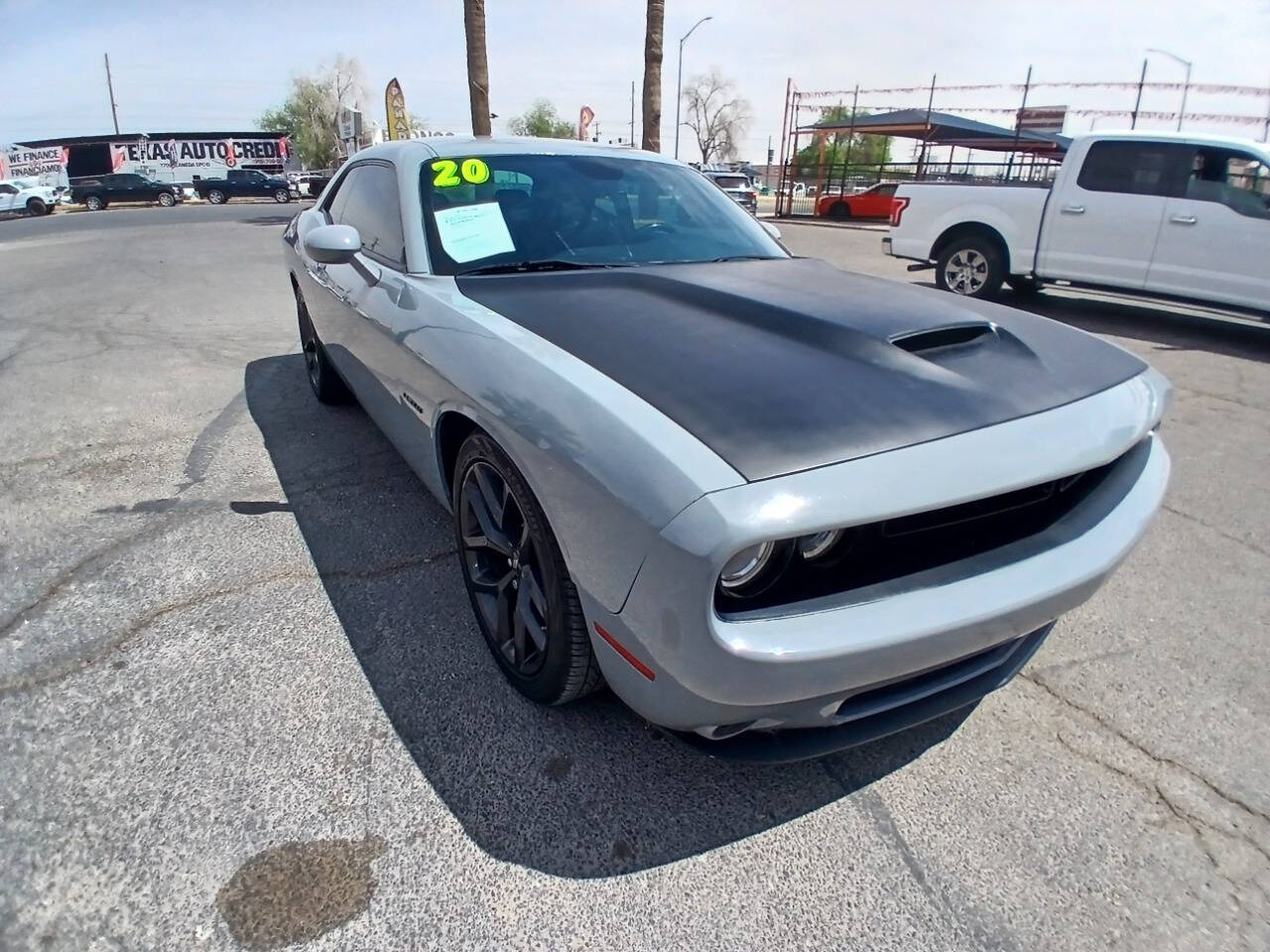 Gray 2020 Dodge Challenger R/T R/T 2dr Coupe 1
