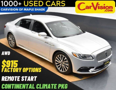 2019 Lincoln Continental for sale at Car Vision Mitsubishi Norristown in Norristown PA