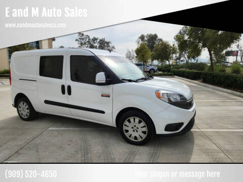 2019 RAM ProMaster City for sale at E and M Auto Sales in Bloomington CA