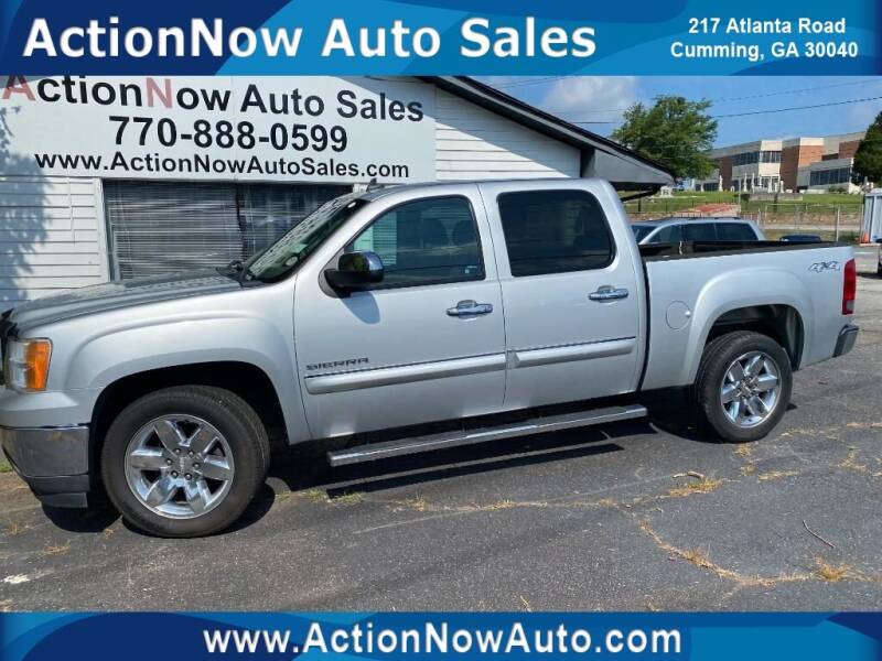 2013 GMC Sierra 1500 for sale at ACTION NOW AUTO SALES in Cumming GA