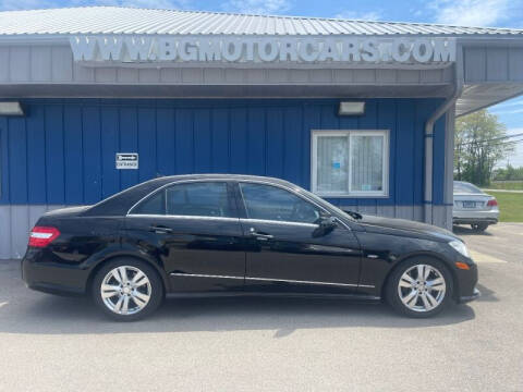 2011 Mercedes-Benz E-Class for sale at BG MOTOR CARS in Naperville IL