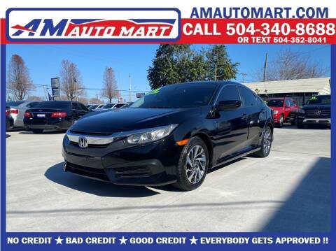 2016 Honda Civic for sale at AM Auto Mart Marrero LLC in Marrero LA