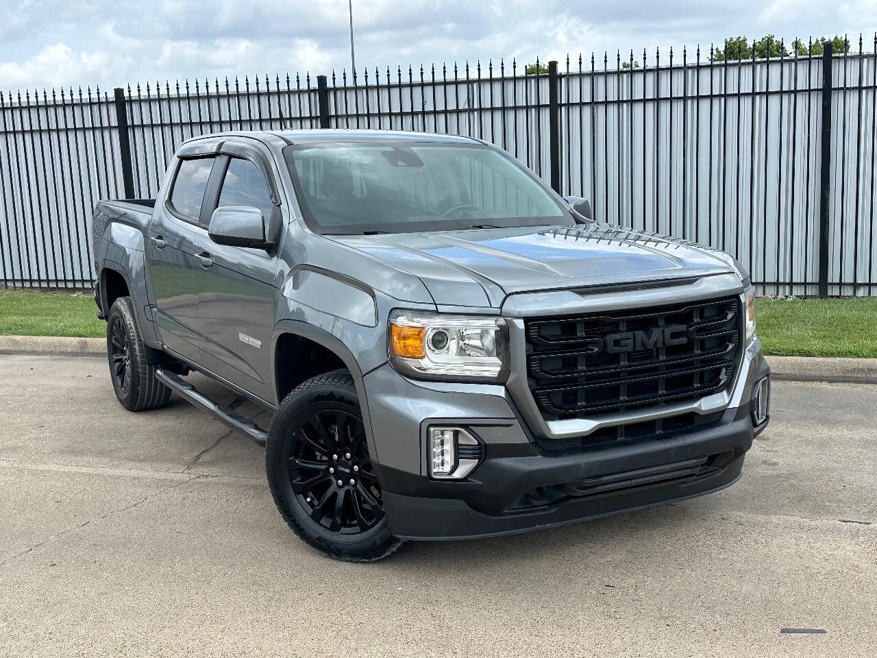 Gray 2021 GMC Canyon Elevation 4x2 Elevation 4dr Crew Cab 5 ft. SB 2