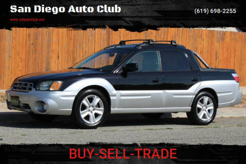 2003 Subaru Baja for sale at San Diego Auto Club in Spring Valley CA