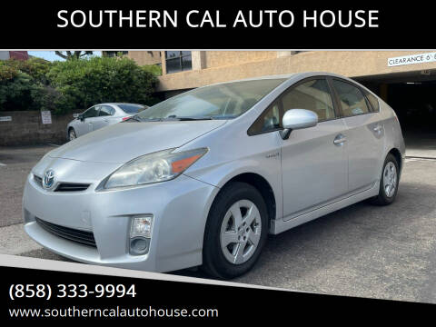2010 Toyota Prius for sale at SOUTHERN CAL AUTO HOUSE in San Diego CA