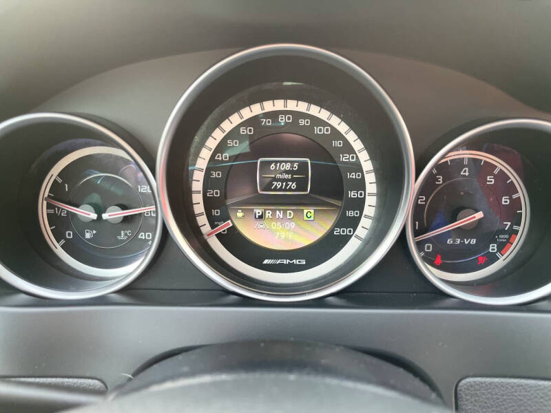 2012 Mercedes-Benz C-Class C 63 AMG