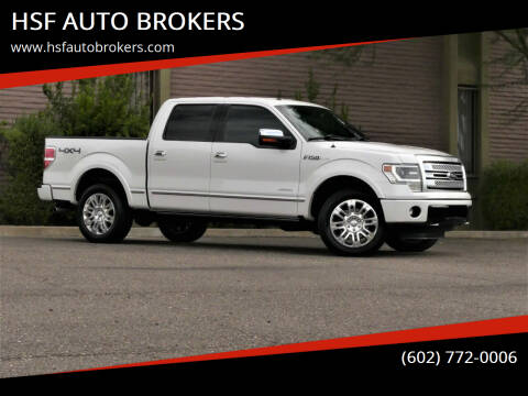 2013 Ford F-150 for sale at HSF AUTO BROKERS in Phoenix AZ